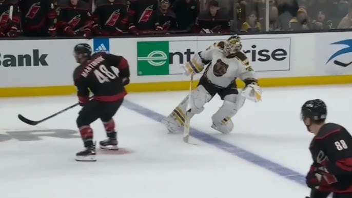 Linus Ullmark And Jeremy Swayman Keep Adorable Goalie Celly Alive 