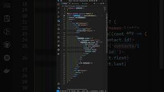 Load the contacts data by looping with map method in React Router V6 - React18