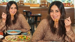 Kareena kapoor Khan is a true foodie!! Always near food!!