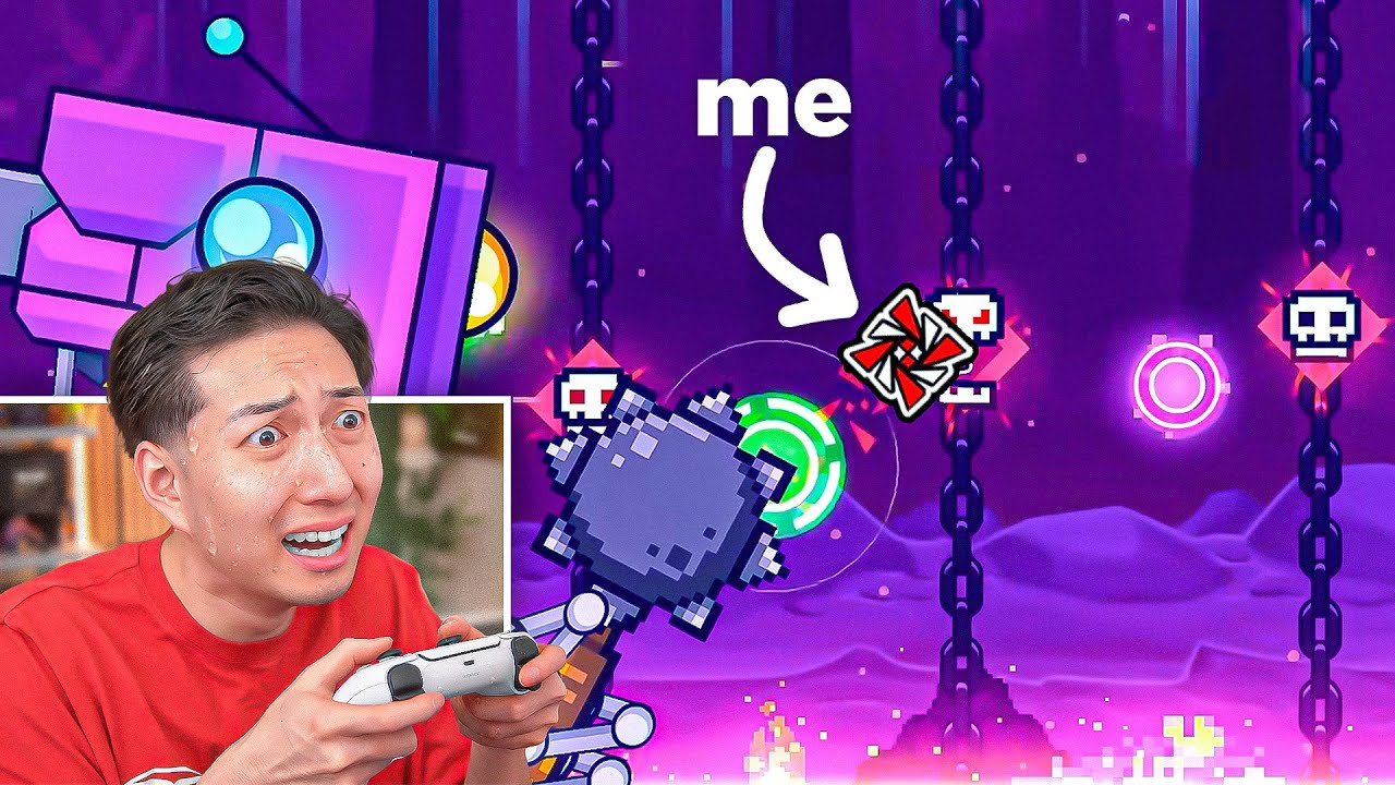 😈😈 BEATING MY FIRST DEMON TODAY!! 😈😈 - Geometry Dash Road to Demon Ep. 5