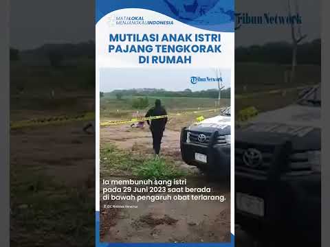 Aksi Sadis Pria Nekat Mutilasi Anak dan Istrinya, Tengkorak Dipajang di Rumah, Akui Tak Bersalah