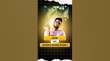 How did Morris Worm Work!!