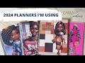 2024 Planners I’m using from Zariah’s Creations Shop