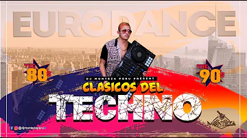 DJ Monteza - CLÁSICOS DEL TECHNO MIX😎(Eurodance de los 90s)