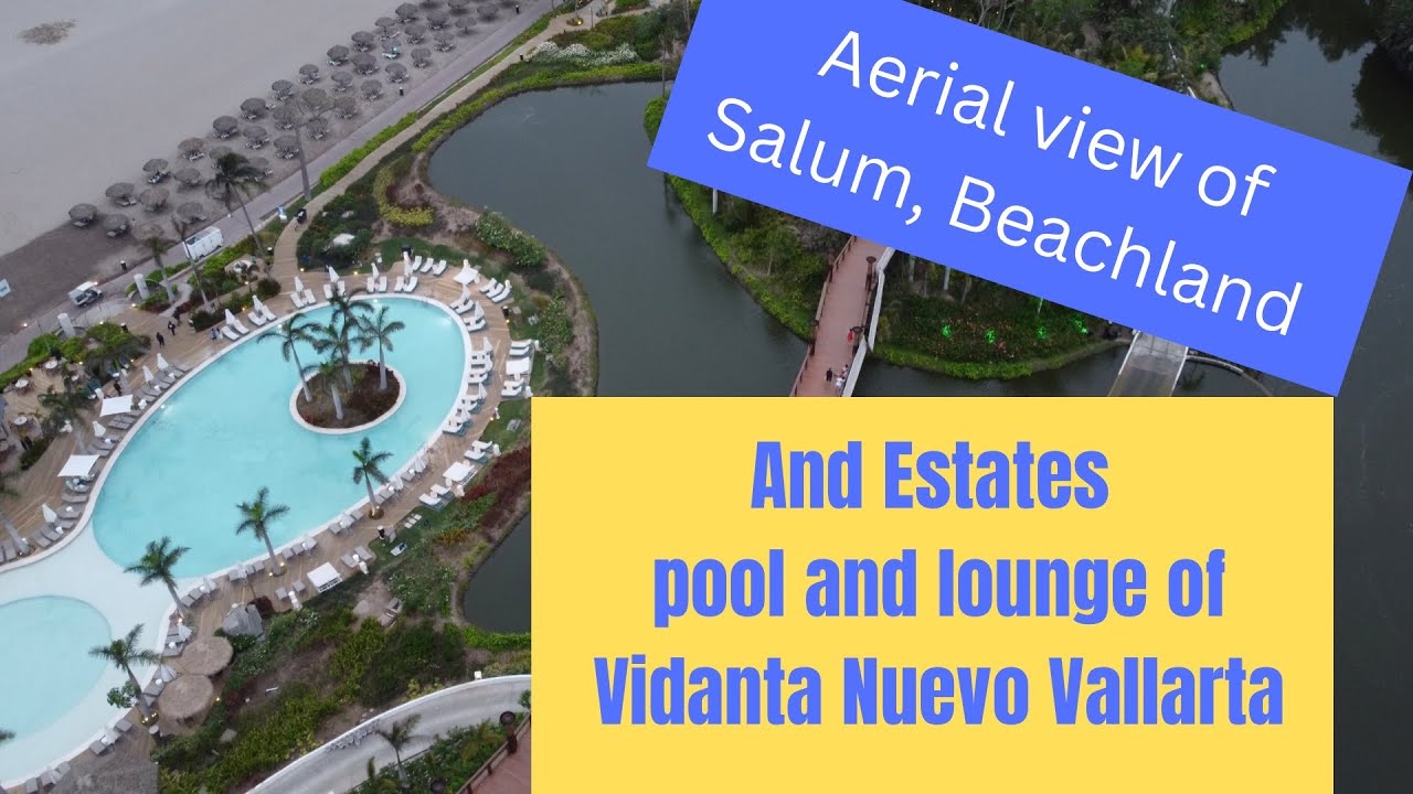 Aerial view of Vidanta, Nuevo Vallarta, Mexico YouTube