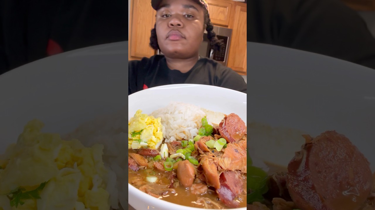 Гамбо с курицей и колбасой 🥘🔥 