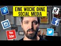 1 Woche ohne Social Media & News | Selbstexperiment