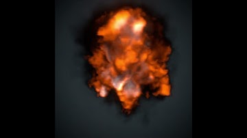 Object into Fire Simulation - Blender Geometry Nodes 5.0+