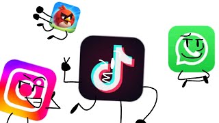 Battle Of Apps EP0.2: TikTok VS Instagram VS Whatsapp VS Angry Birds 2