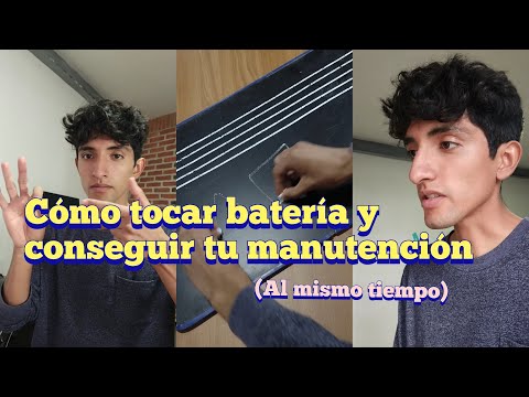 Tip para practicar batería y obtener tu manutención