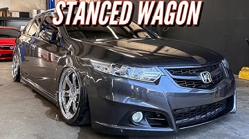 MY Stanced 2012 Acura TSX Wagon Walkaround + New Car Sneak Peak