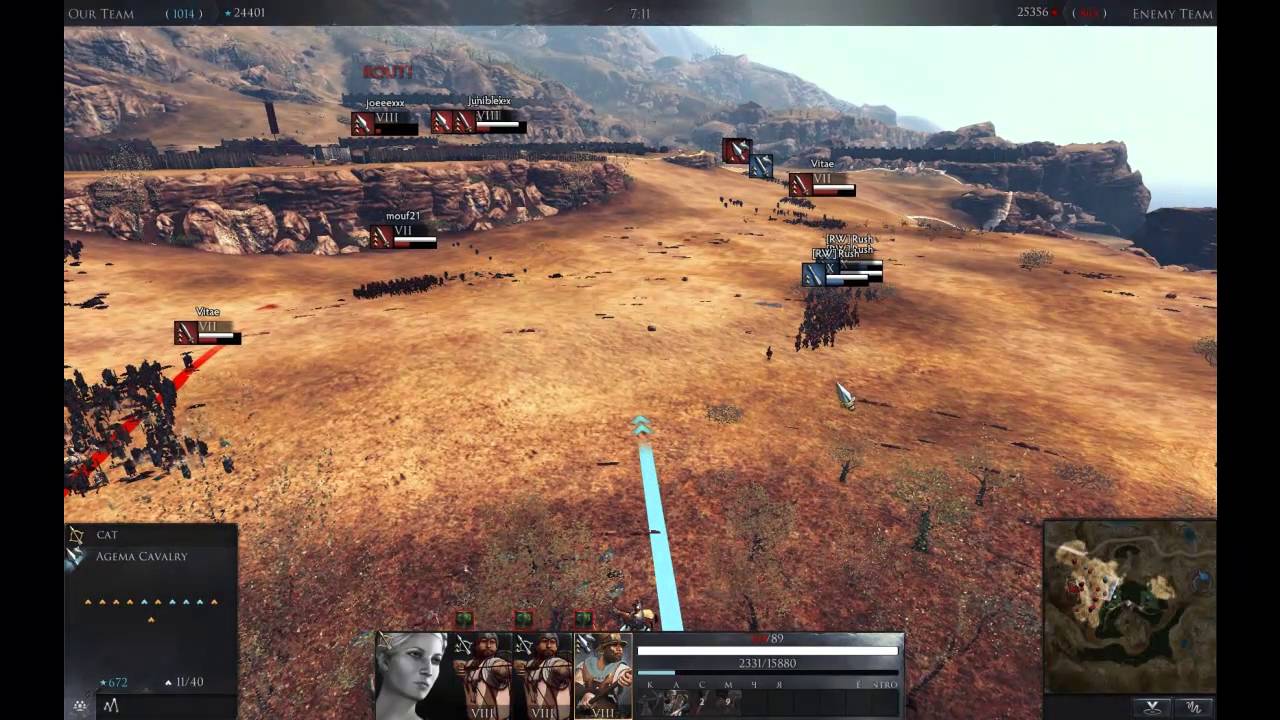 romeo Total War Arena (129)Нет вижана - нет очков!(Beta)