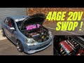 INSANE 4AGE 20V SWAP |  TOYOTA ETIOS |   This is my ride- Ep 23