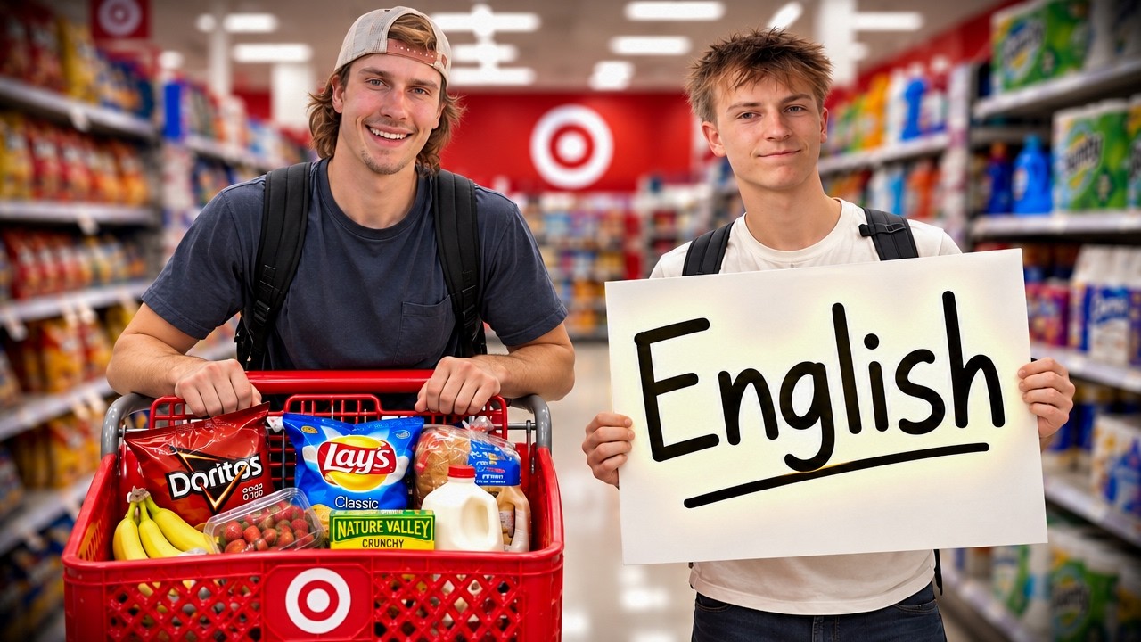 Learn English NATURALLY At TARGET! 🇺🇸 (English Comprehensible Input ...