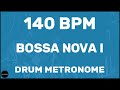 Bossa Nova Drum Metronome Loop 140 BPM 