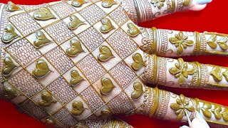 Wedding 2021 Latest Bridal Mehendi Design ll 3D Henna Design ll 3D Dulhan Mehndi l Back Hand Mehndi