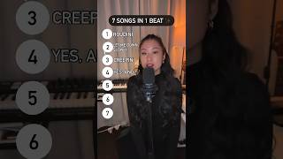 Do you know all 7 of these songs?🎶🎙️#guessthesong #covers #rnbbeats