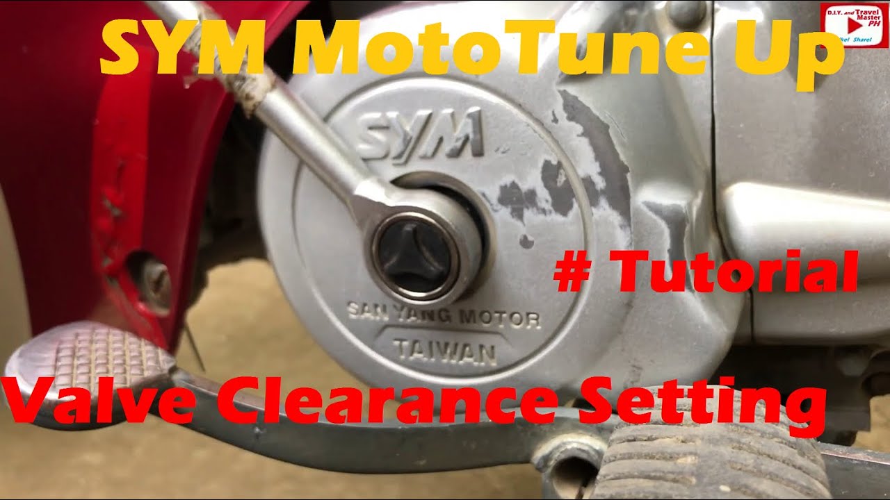 Paano MagTune Up SYM Bonus X 110/110 | Valve Clearance Setting