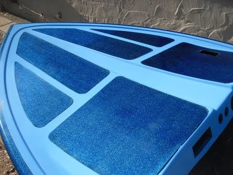 Fiberglass Boat Metal Flake Paint Job Fiberglass Boat Metal Flake Paint Job