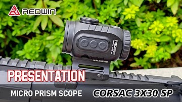 PRESENTATION CORSAC 3X30 SP MICRO PRISM SCOPE ETCHED RETICLE