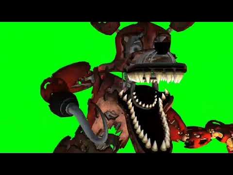 Five Nights At Freddy's - Foxy Jumpscare (Green Screen) – CreatorSet