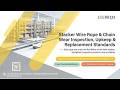 Don't Skip These Checks: Wire Rope and Chain Maintenance for AS/RS Stackers #Crane maintenance