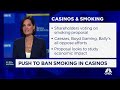Push to ban smoking in casinos: Here&#39;s what&#39;s at stake