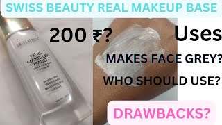 Uses & Drawbacks of Swiss Beauty Real makeup Base NO ONE tells U!