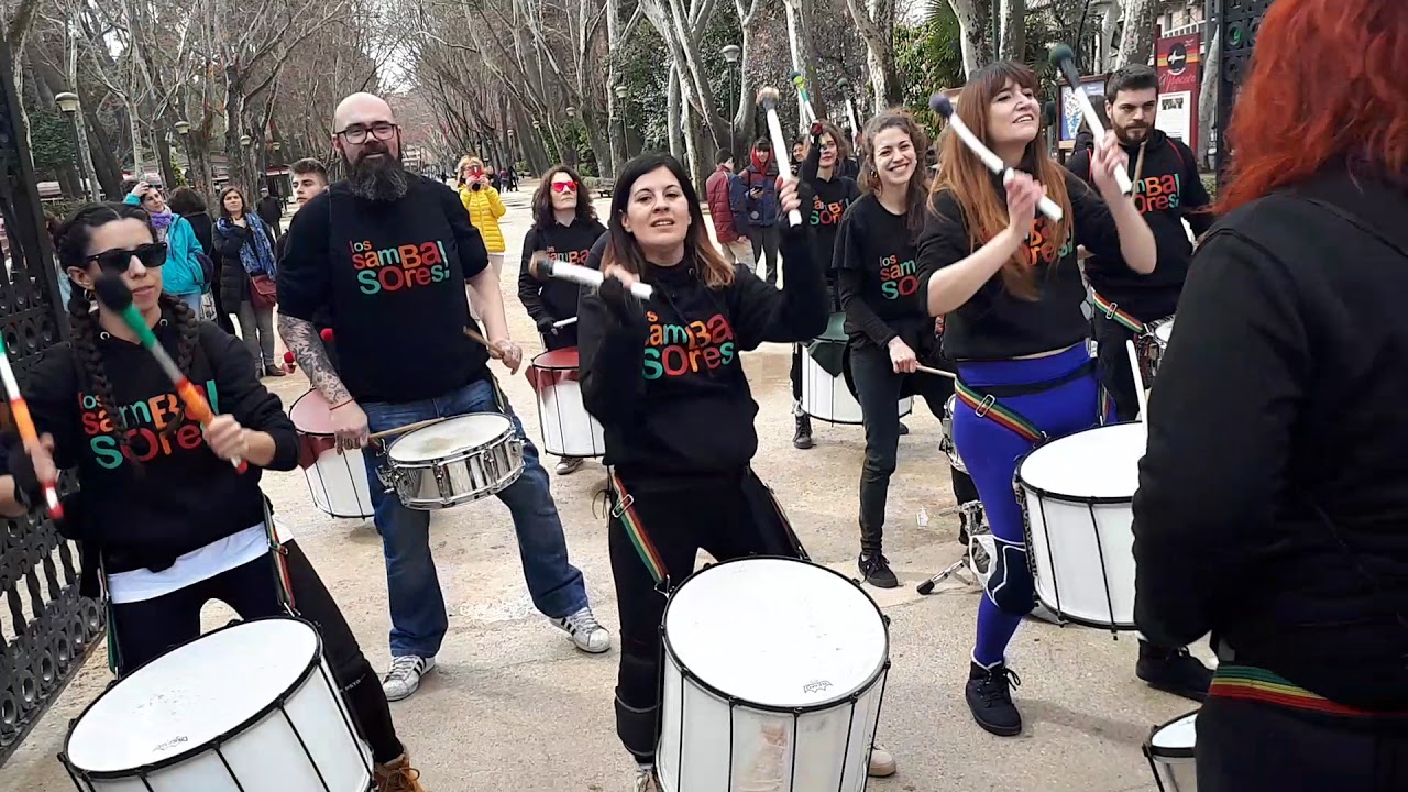 Batucada feminista 8M 2018 Albacete