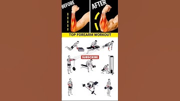THE ONLY 9 FOREARM EXERCISES YOU WILL EVER NEED TO DO💯🔥#trending #youtube #shorts #short #fitness