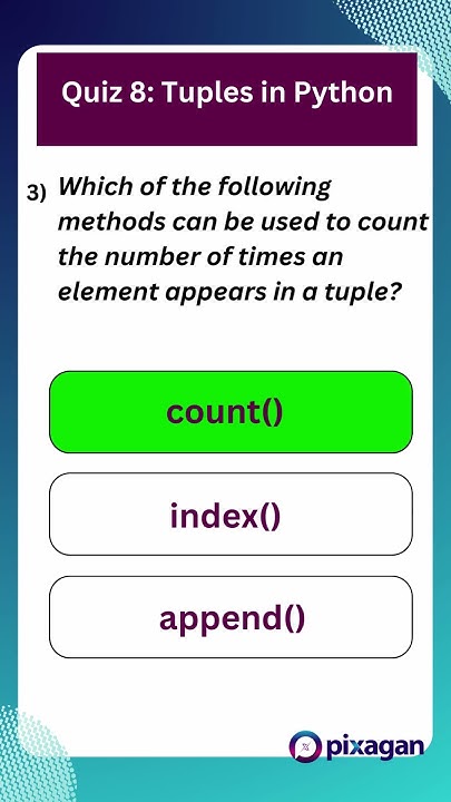 Learn Python Basics Quizzes | Quiz 8 - YouTube
