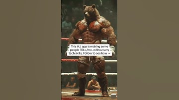 AI APP #shorts #business #makemoney #businessideas #money #ai #animation #videos #animals #tips