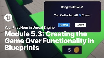 Creating the Game Over Functionality in Blueprints