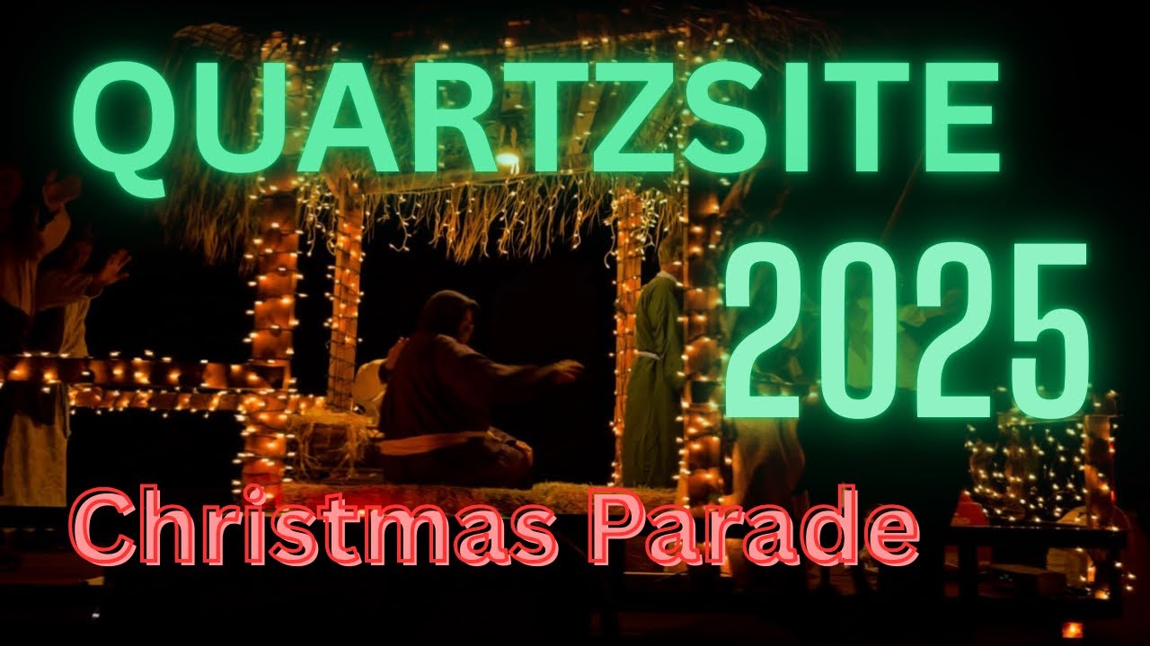 Quartzsite Holiday Parade 2025 Complete Christmas Light Show