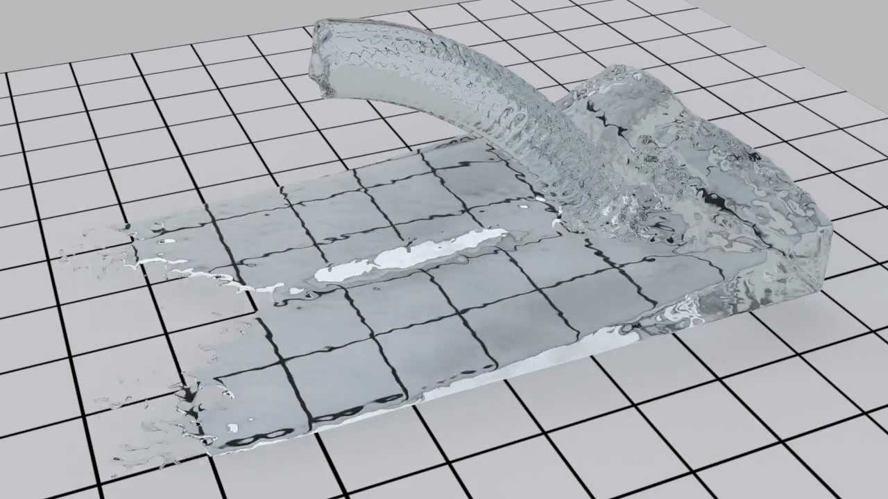 glu3D gpu fluid simulation HD 01 in 3ds max 2013 - YouTube