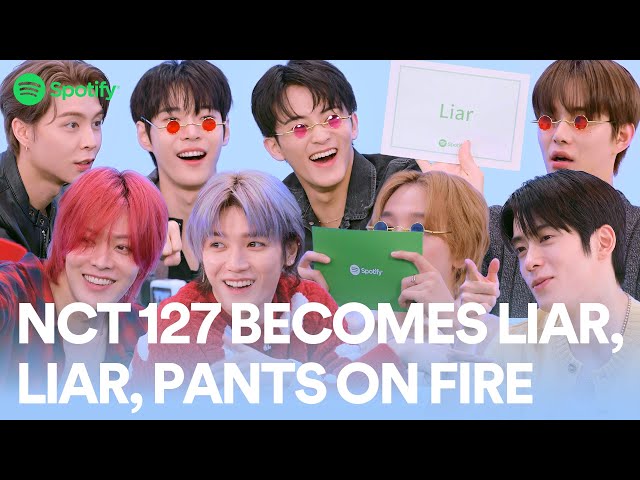 NCT 127 becomes Liar, Liar, Pants on Fire | Spot the Liar (FULL) class=