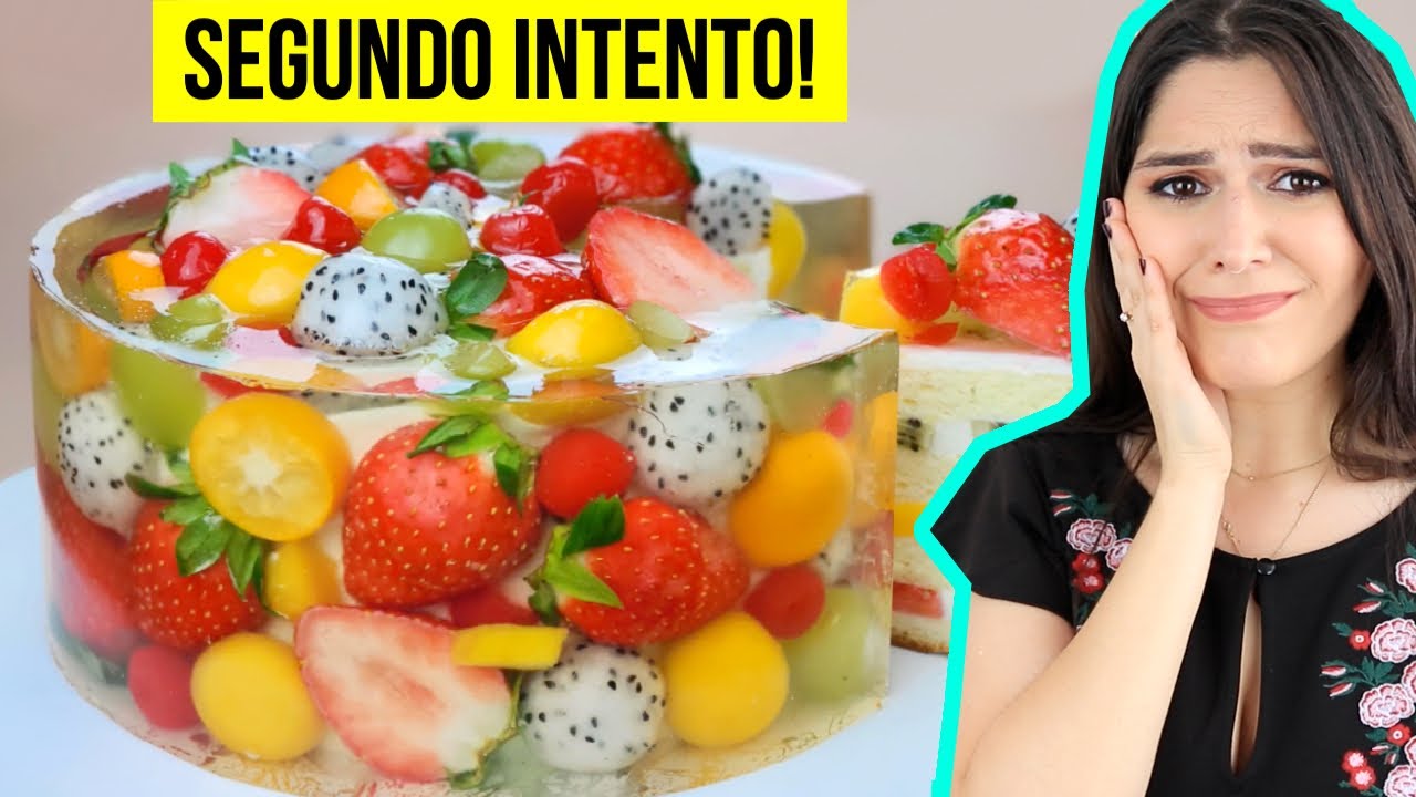 SEGUNDO INTENTO PASTEL ENCAPSULADO EN GELATINA..saldrá esta vez?  - Caro Trippar