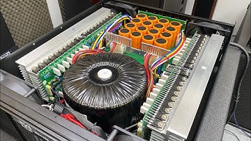 Đẩy 4 kênh Martin MA1300 : 80 sò NJW, mạch Class H tiếng rất hay, công suất 1300W x 4 kênh.