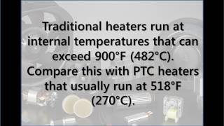 PTC Heating Element Benefits