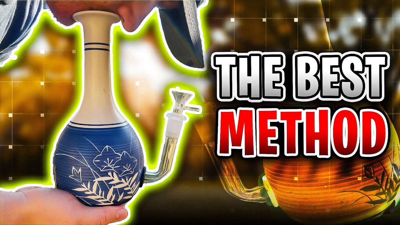 How To Turn a Ceramic Vase Into a Bong (DIY Build)