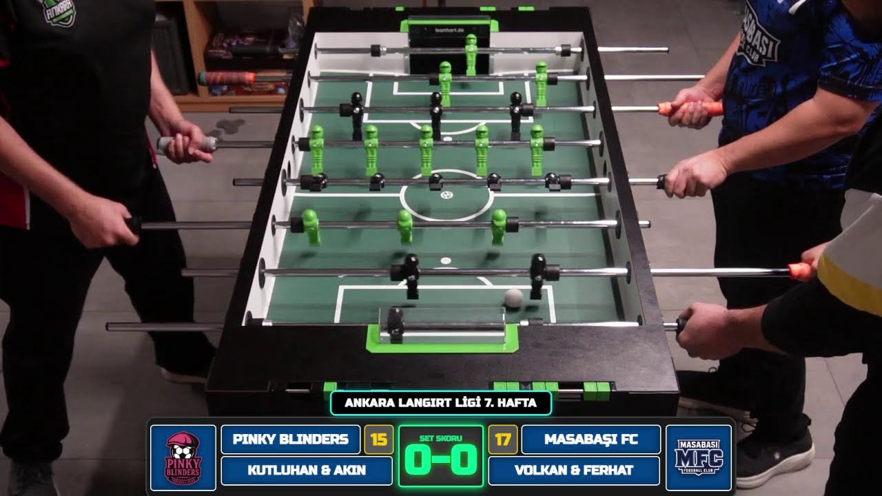 Ankara Langırt Ligi 7. Hafta Masabaşı FC vs Pinky Blinders