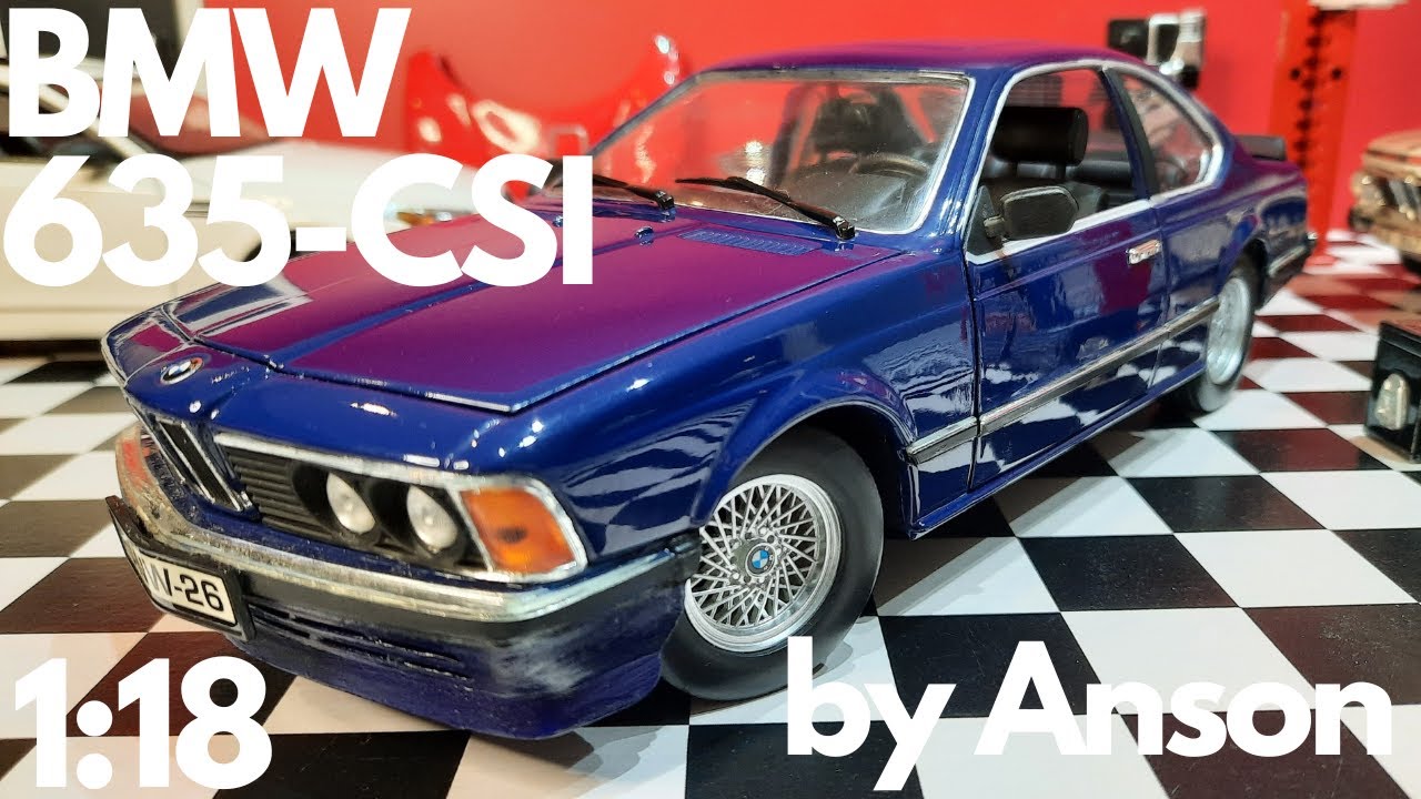 DO YOU LIKE CLASSIC CARS BMW 635-CSI by Anson 1:18 #2023 #ANSON # ...