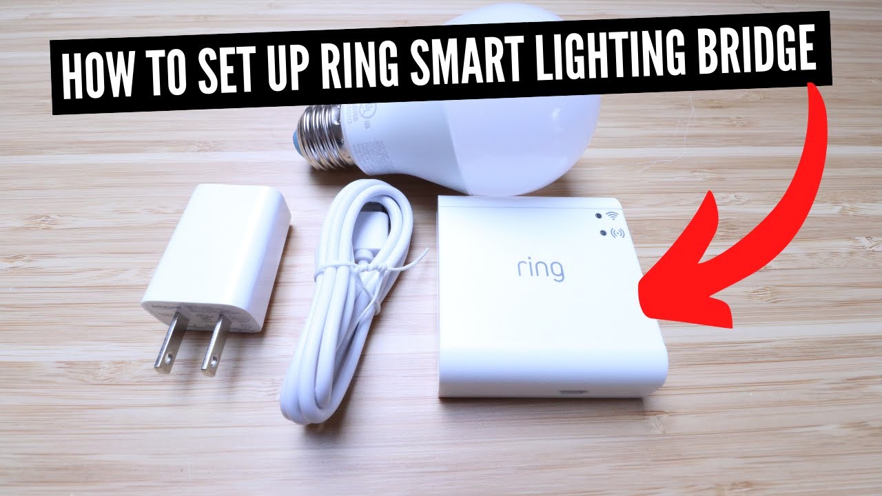 Ring Smart Lighting Bridge - White in the Smart Accessories department at