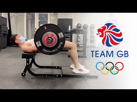 Tom Daley Training at the Tokyo Olympics - Absolute Performance Team GB Gym Installation