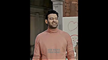 Ninnele Song EFX WhatsApp Status💜💛|| Radhe Shyam || Prabhas, Pooja Hegde ||@AVD EDITZ||