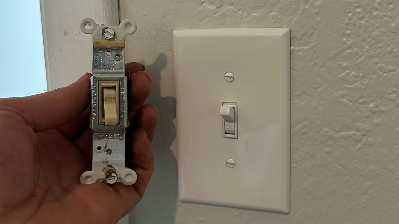 How To Replace a Light Switch! YouTube