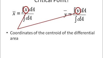 Centroid by Integration with Identical  dA