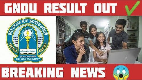 Gndu Result Out ✔️ || Gndu Result 2023 || Gndu Odd Semester Exams Result || Gndu Result 2022
