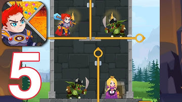 Hero Rescue 2 - GamePlay Levels 71-82 Walkthrough Part 5 ( iOS,android )