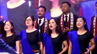 Mizo Choir Sings at the Celebration of 150 years of the Gospel at ABAM, IMPUR